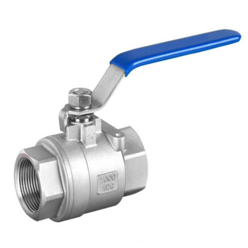 Stainless Steel 2 Piece Body Threaded Ball Valve